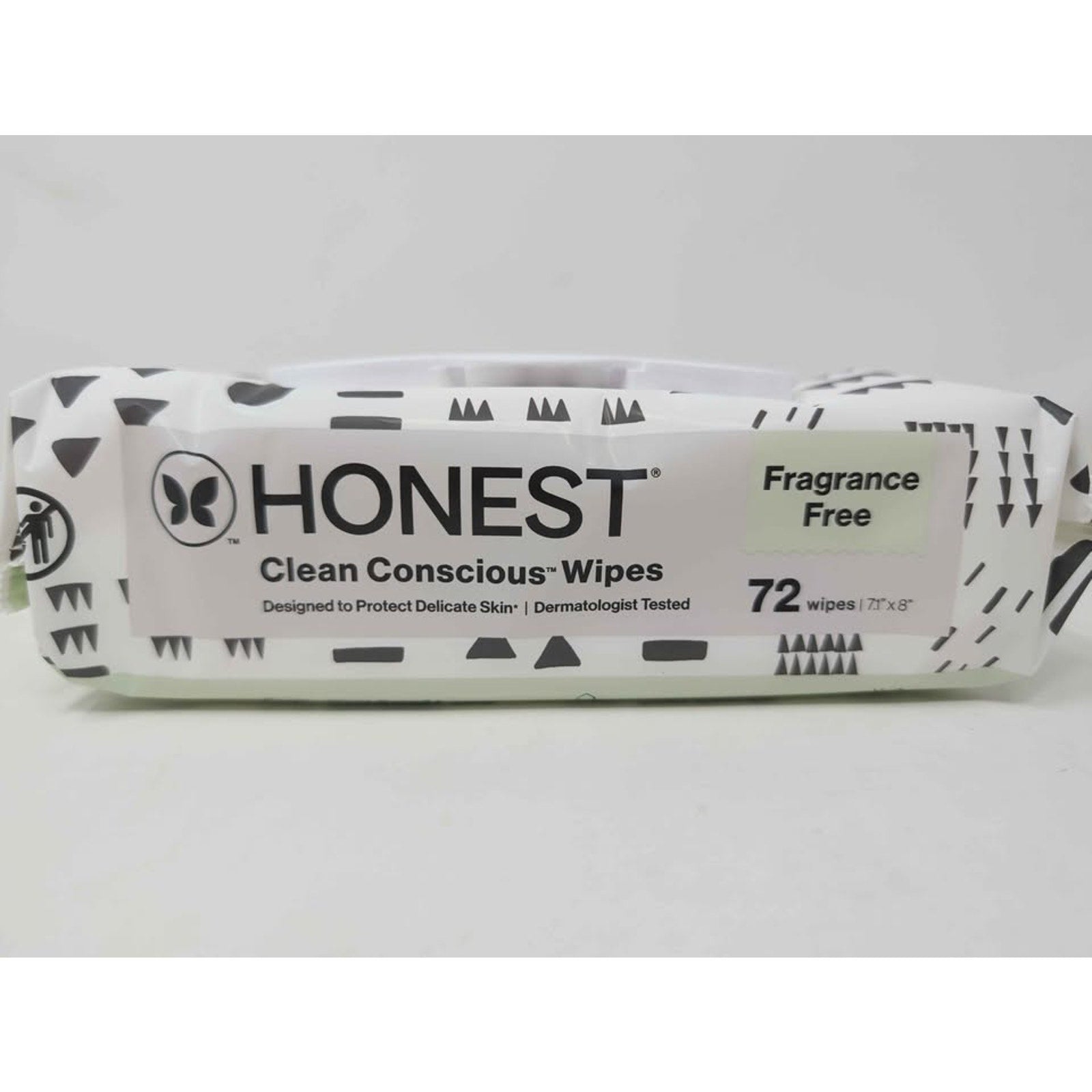 The Honest Company Hypoallergenic Multi-Use Baby Wipes for Sensitive Skin Baby Pattern Play 576 Coun