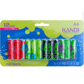 Kandi America AA Lithium Rechargeable Batteries 12 Pack, Double A Long Lasting Rechargeable Batterie