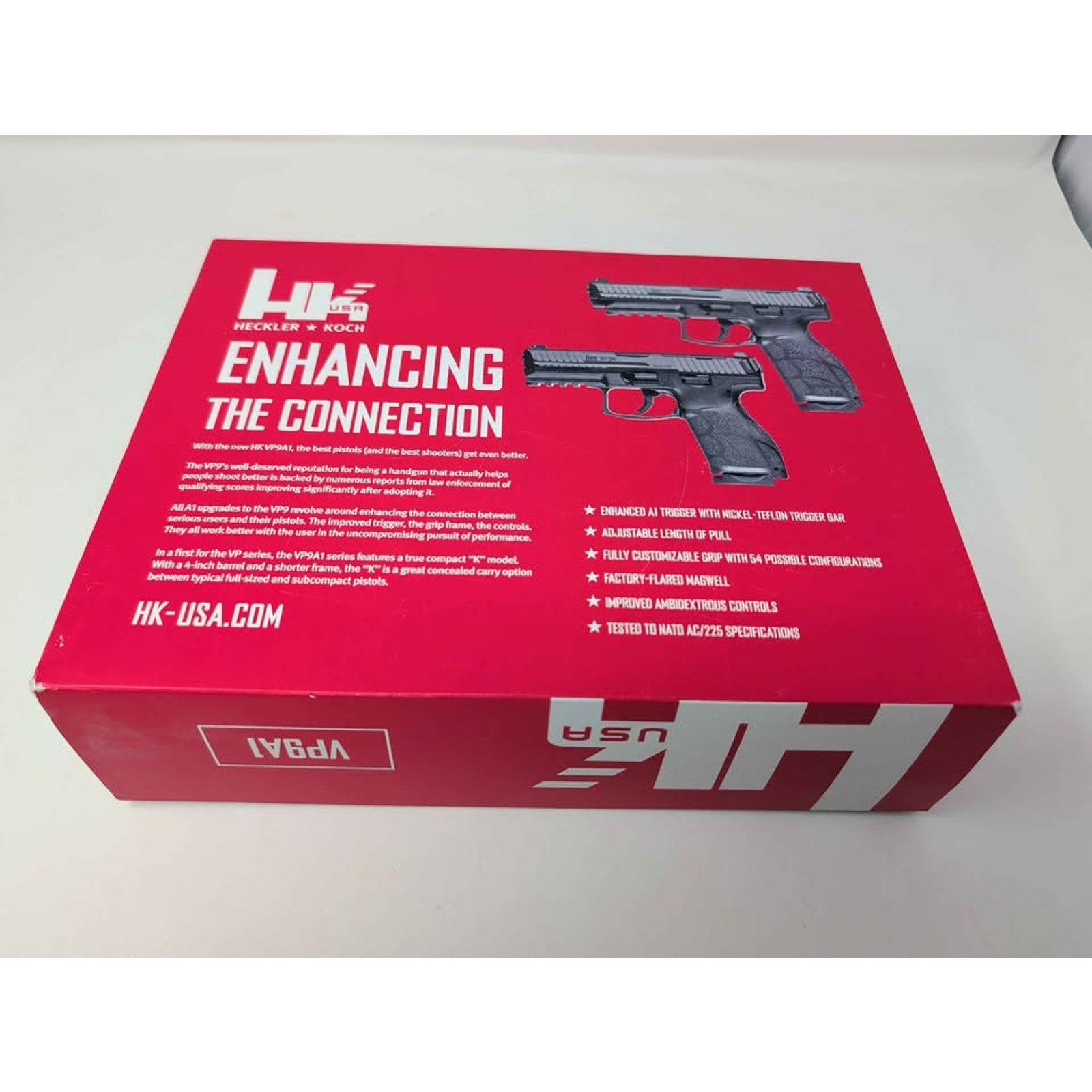 Heckler and Koch Case NEW. cubre armas