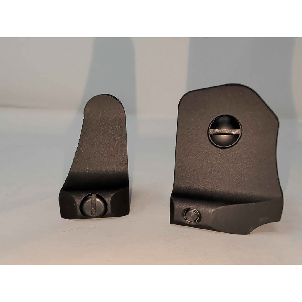 Daniel defense iron sights. Front and back iron sights