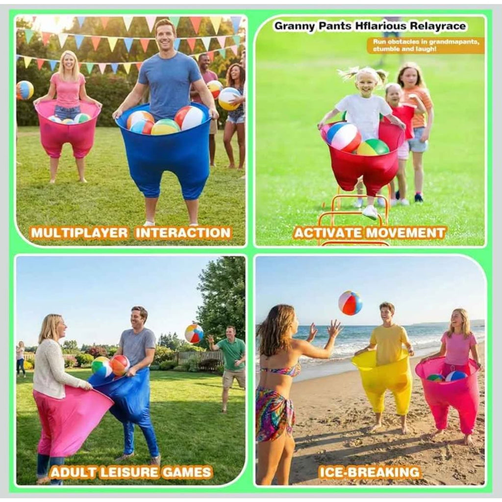 Granny Pants Yard Game for Kids and Adults- Giant OutdoorTossing Carnival Game