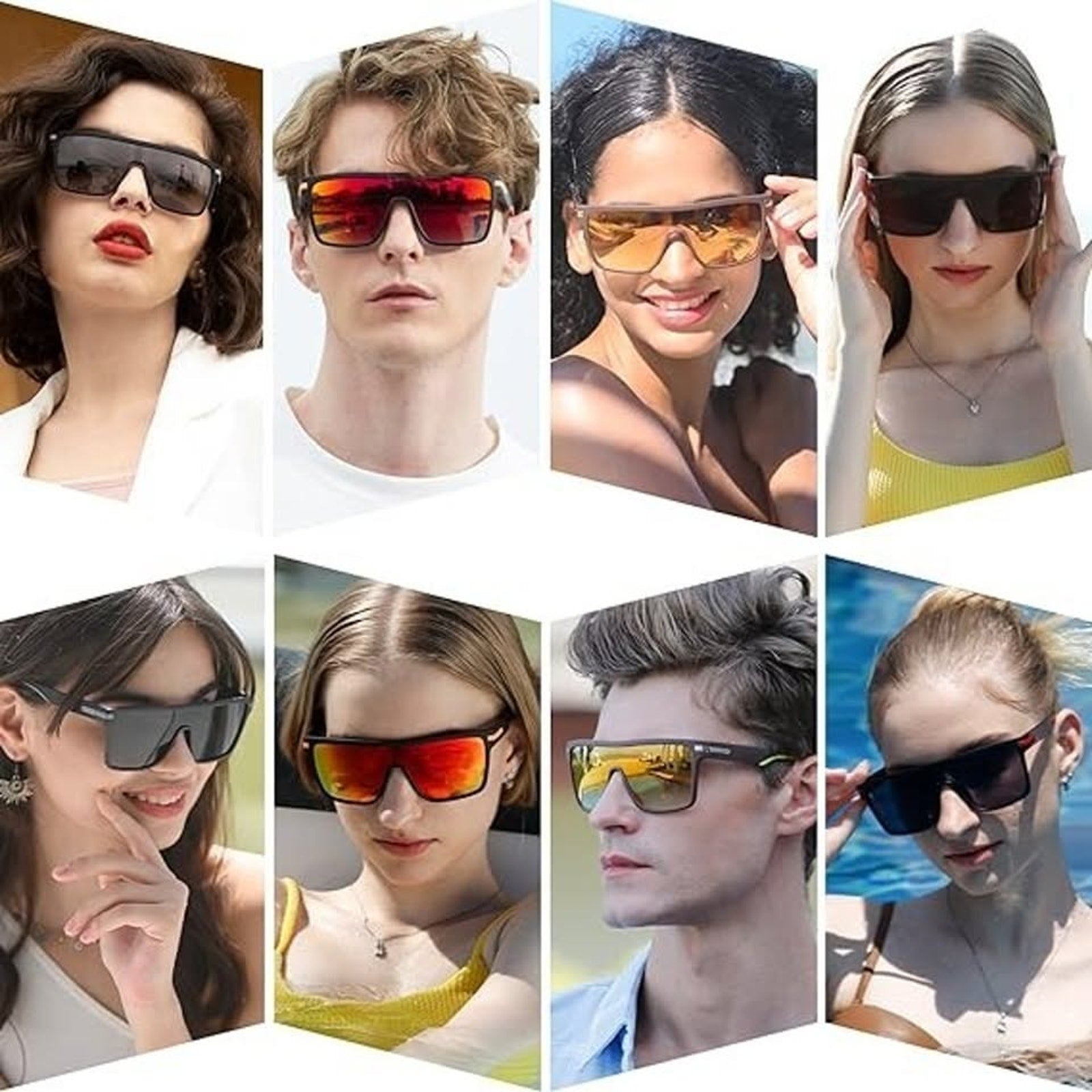 Oversized Huge XXL Pilot Sunglasses Fashion Women Outdoor Shades Glasses UV400