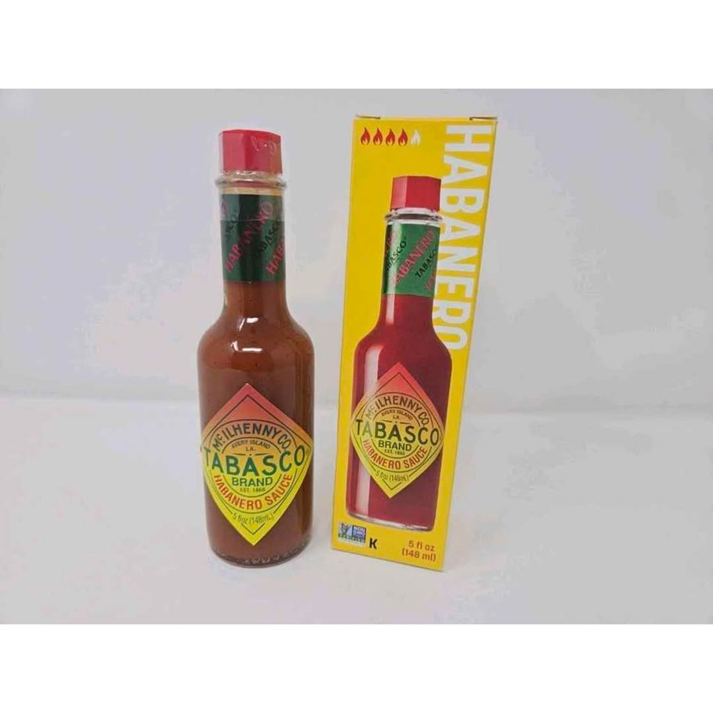 [5 PACK] Tabasco Habanero , Habanero Sauce, Spicy Hot Sauce [5 OZ Each]