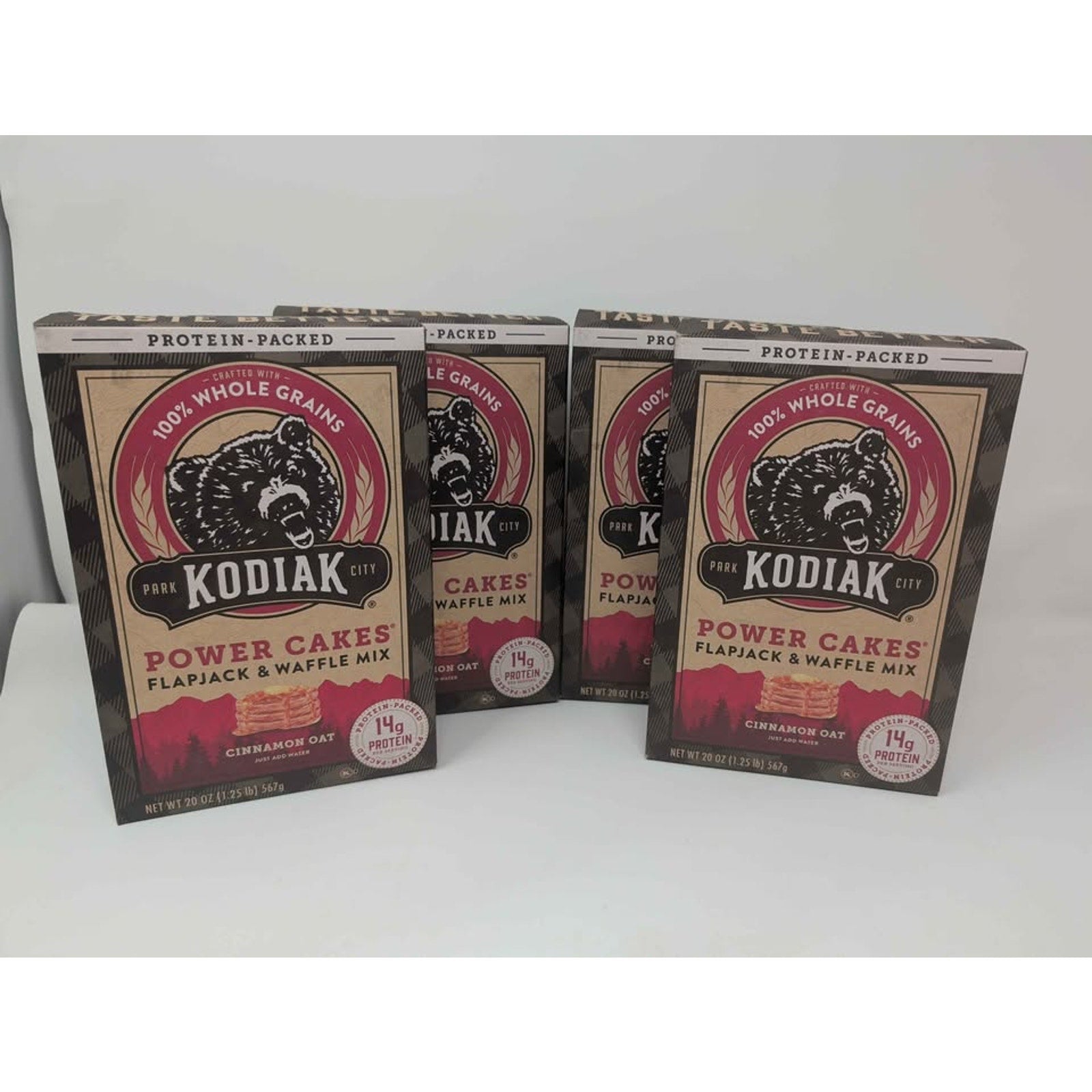 Kodiak Protein pancakes 20 ounce. Pack of 6. 20 oz each. Cinnamon oat