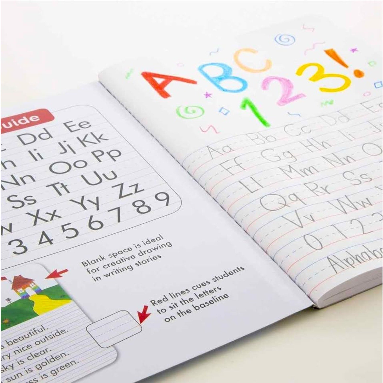 (48 pack) Primary Journal Composition Book Marble, 100 Sheet Drawing & Writing Grades K- 2