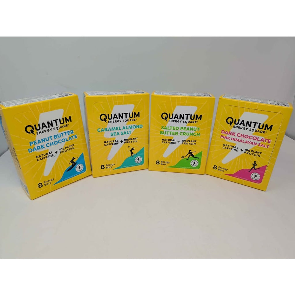 Quantum protein/fiber healthy snack. 32 squares total
