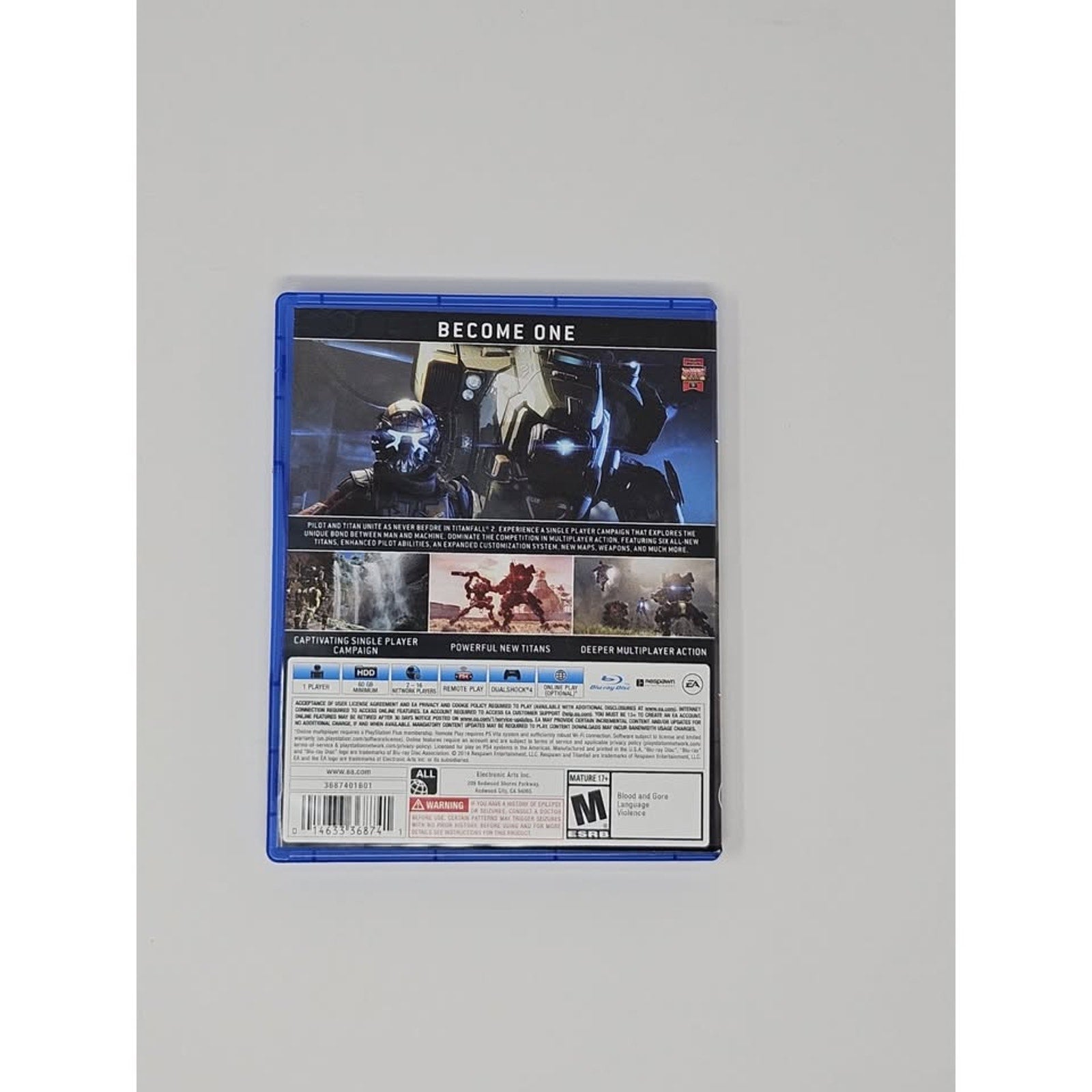 (15) Playstation 4 Titanfall 2 Videogame Juego videojuego