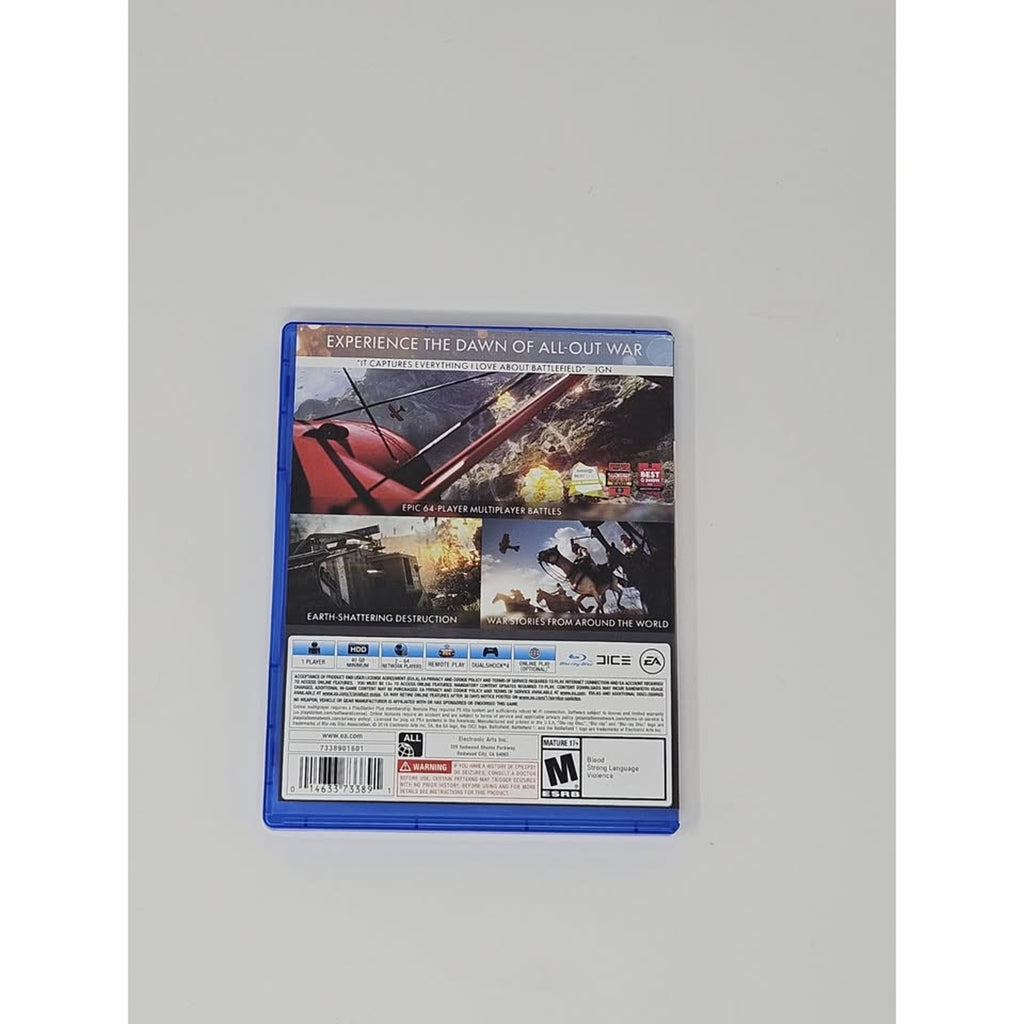 (15) Playstation 4 Battlefield 1 Videogame Juego videojuego