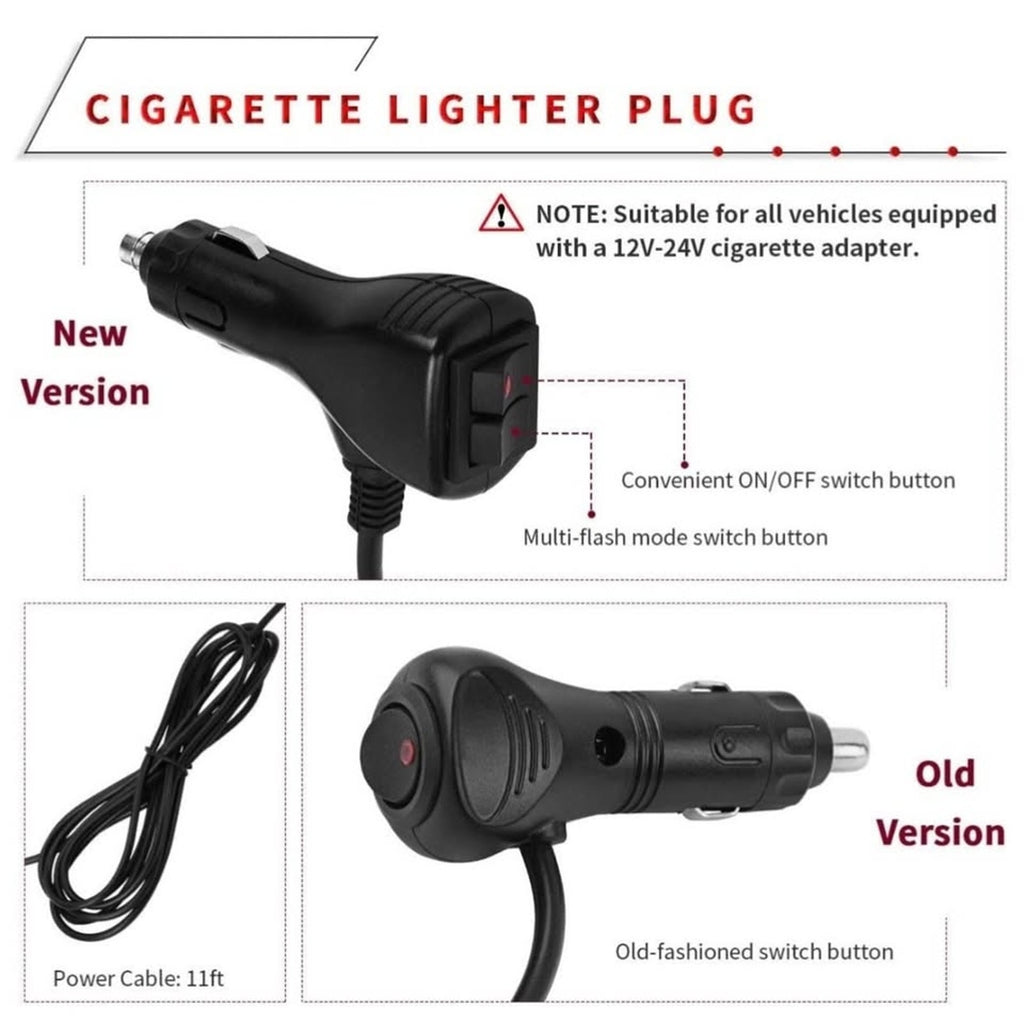YITAMOTOR 36 Inch Emergency Strobe Light For Car, Suv, Truck