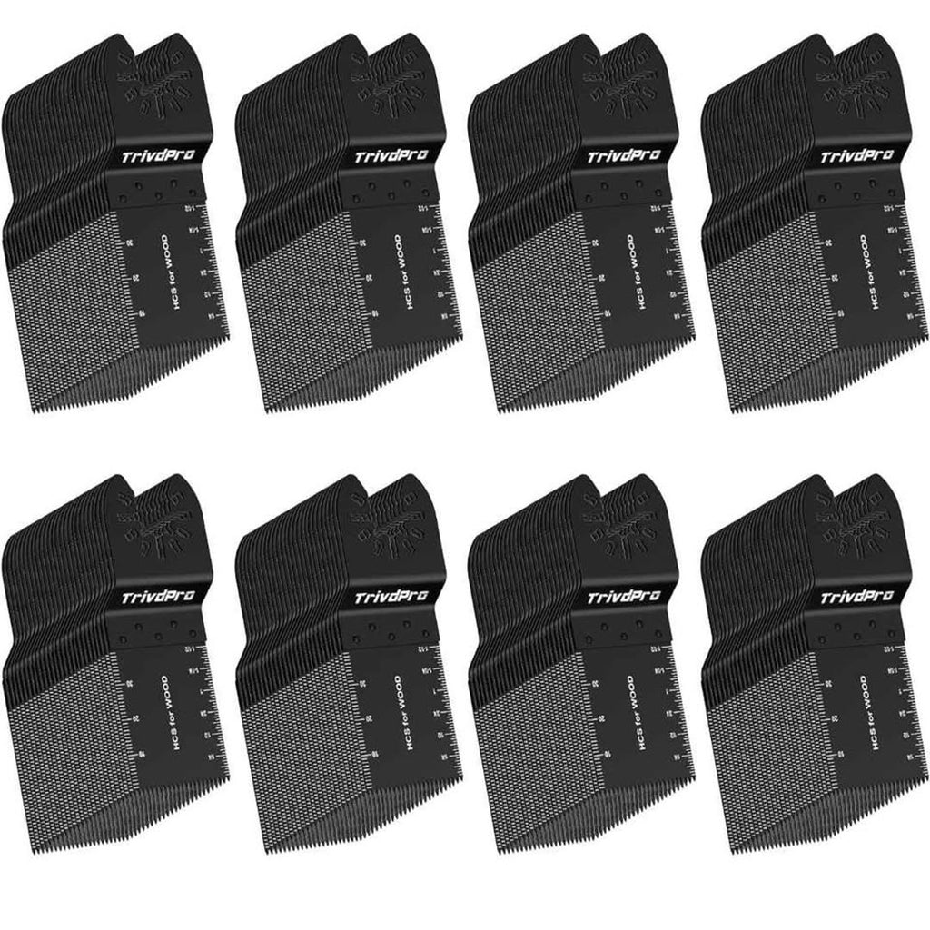 200Pcs Oscillating Tool Blades Professional Universal Oscillating Saw Blades Wood Multitool Blades C