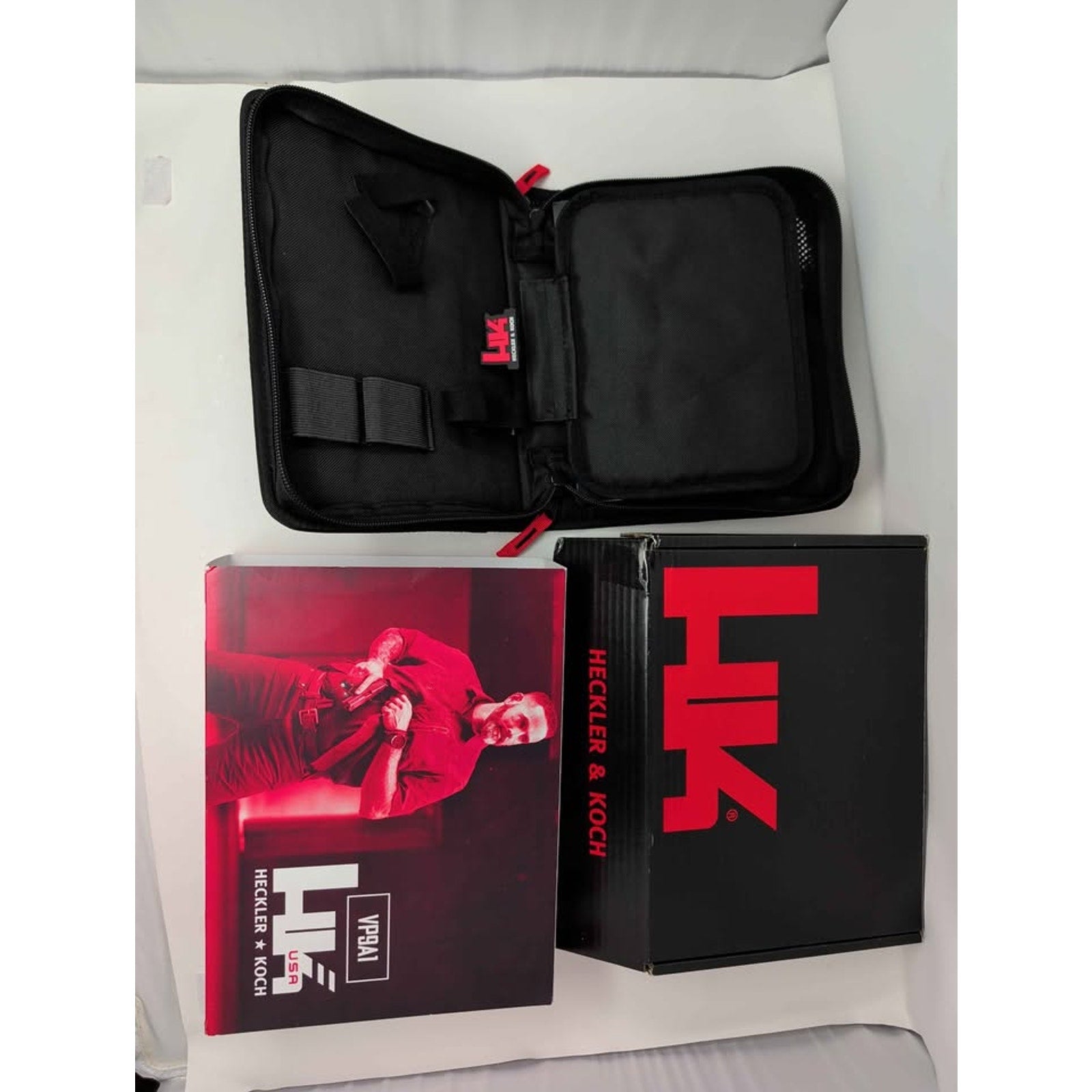 Heckler and Koch Case NEW. cubre armas