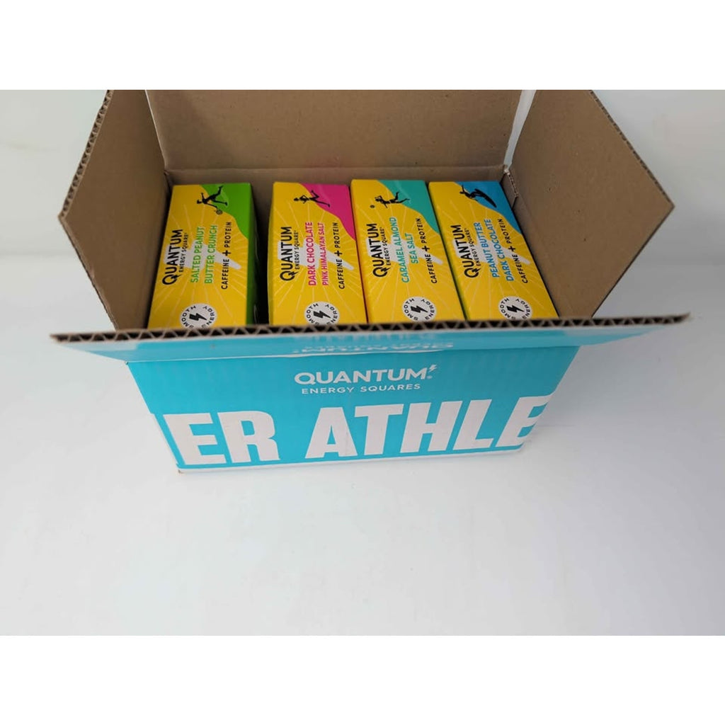 Quantum protein/fiber healthy snack. 32 squares total