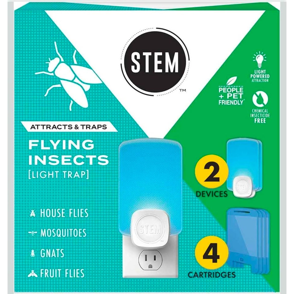 STEM Insect Trap - Indoor Fruit Fly & Gnat Pest Control for House, Home and Kitchen, Attracts & Trap
