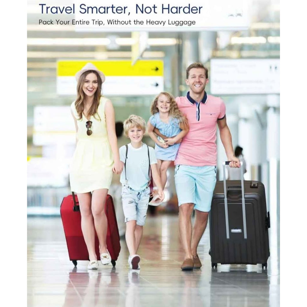 2PACK Travel Vacuum Bags With Wireless Pump Airtight & Waterproof For Traveling