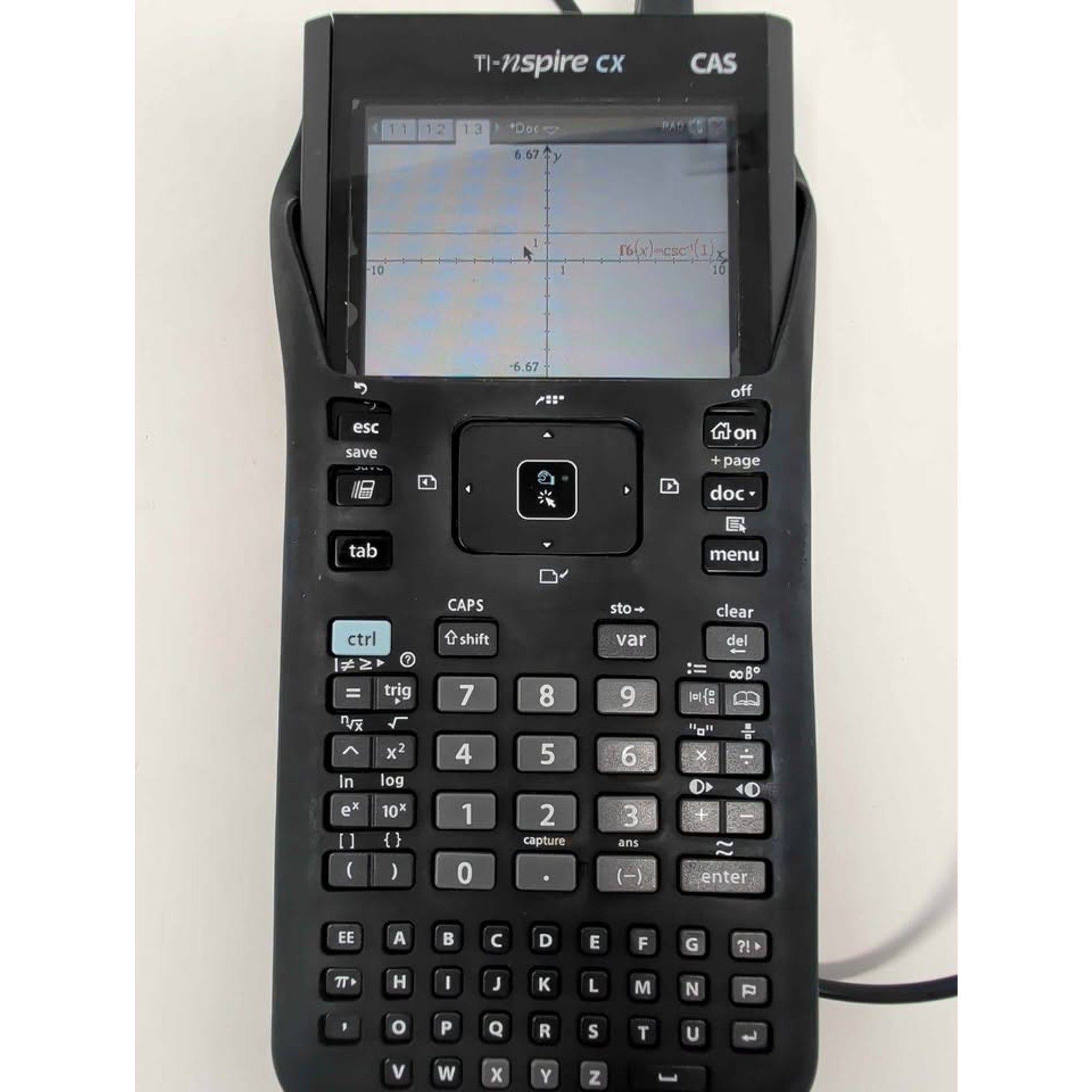 InspireCX CAS graphing calculator. Calculadora scientifica para universitario