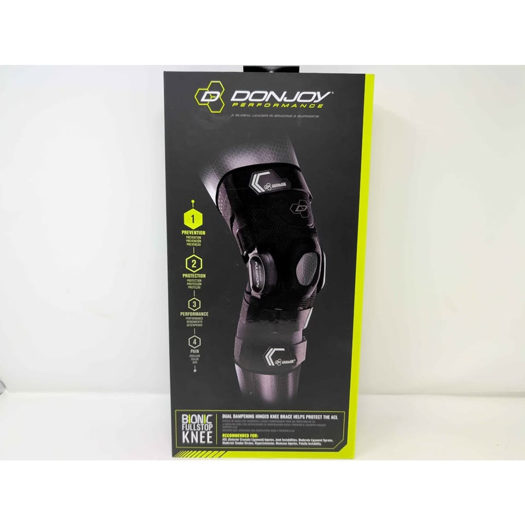 LARGE DonJoy Performance BIONIC FULLSTOP Knee Brace - ACL, Meniscus Injuries, Joint and Patella