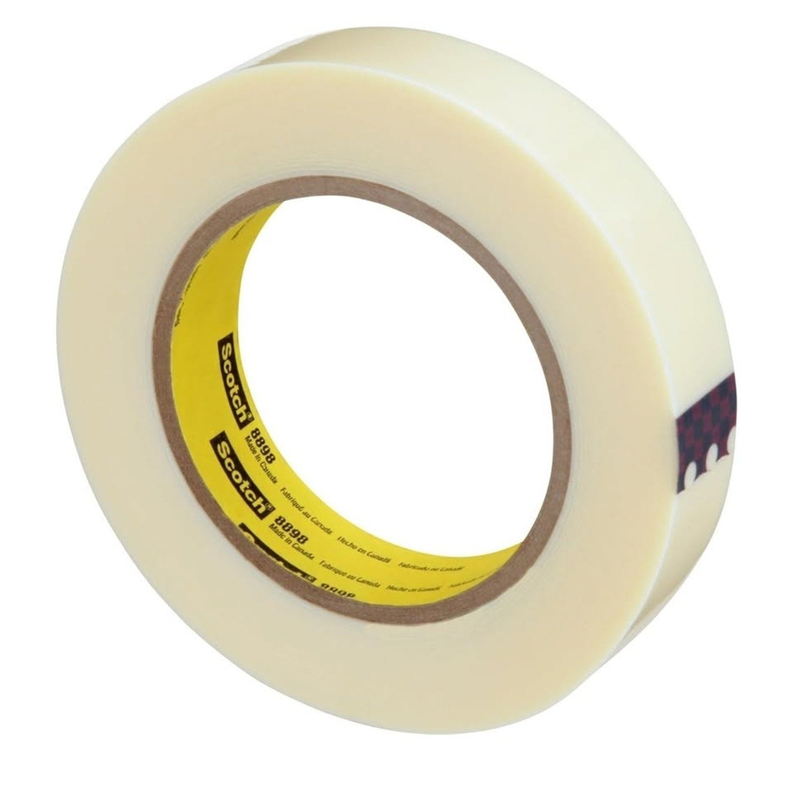 Scotch® Strapping Tape 8898, Ivory, 24 mm x 55 m, 4.6 mil, 36 rolls per case