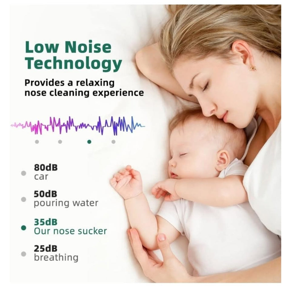vanso Nasal Aspirator for Baby, Rechargeable Baby Nose Sucker, Electric Nose...