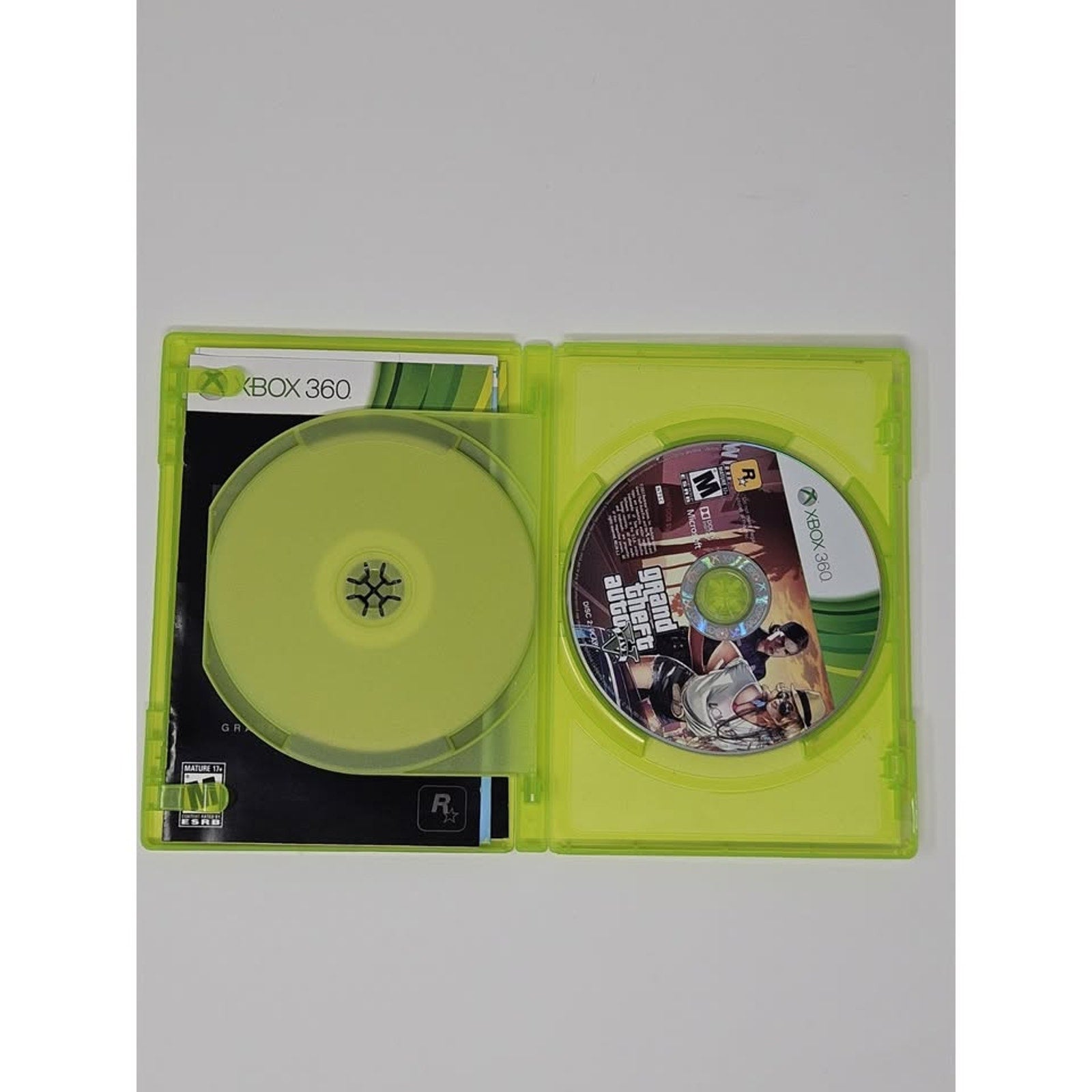 (15) Xbox 360 GTA 5 Grand Theft Auto. Game Juego Videogame