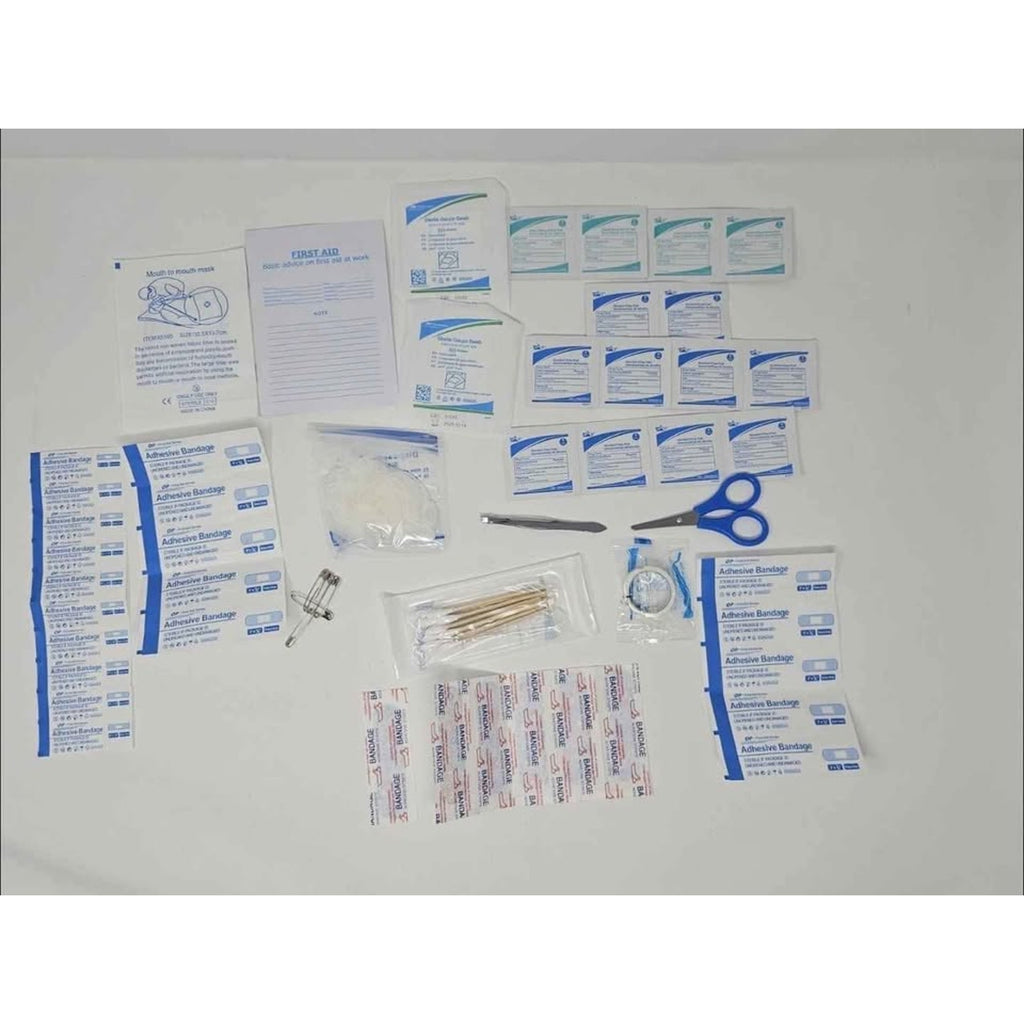 Botiquin para emergencias. 64 piezas. First Aid kit