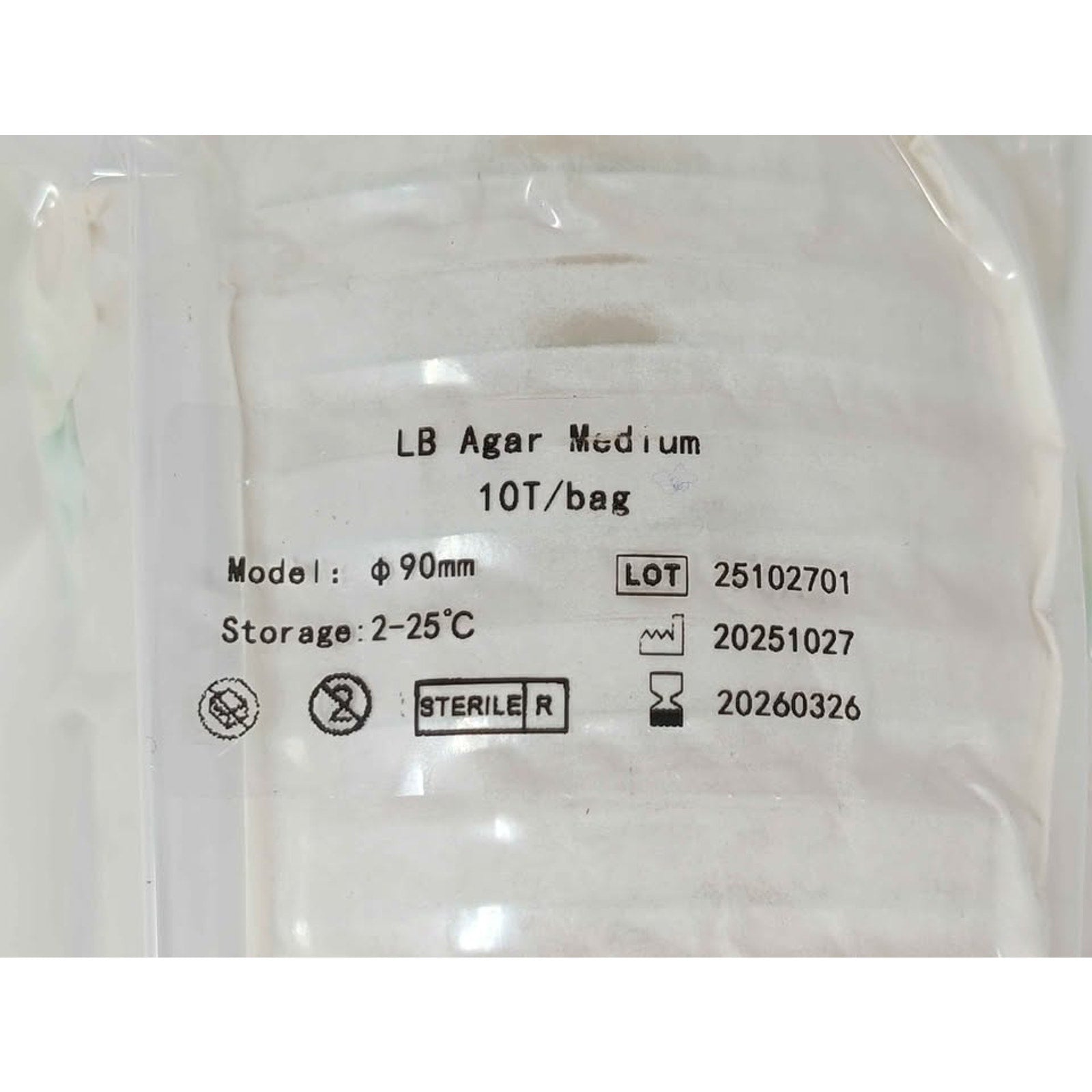 LB Agar Plates – 10 Pre-Poured Sterile Petri Dishes & 15 Sterile Swabs