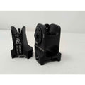 Daniel defense iron sights. Front and back iron sights