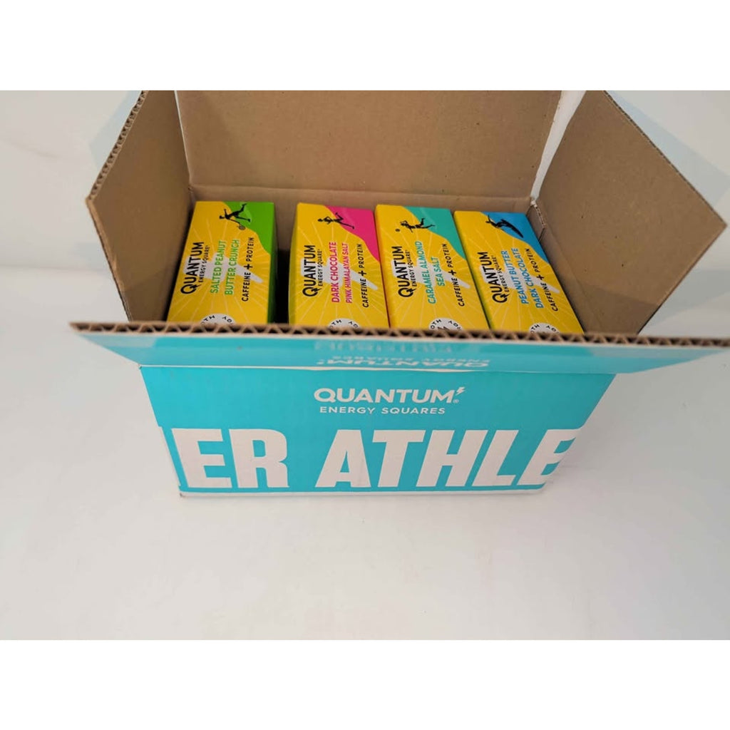 Quantum protein/fiber healthy snack. 32 squares total