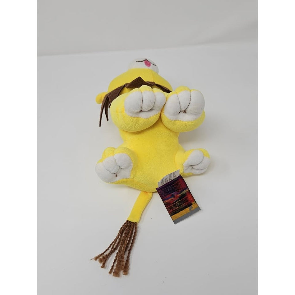 (15) Yellow Lion Stuffed Animal 8"/León amarillo de peluche de 20 cm