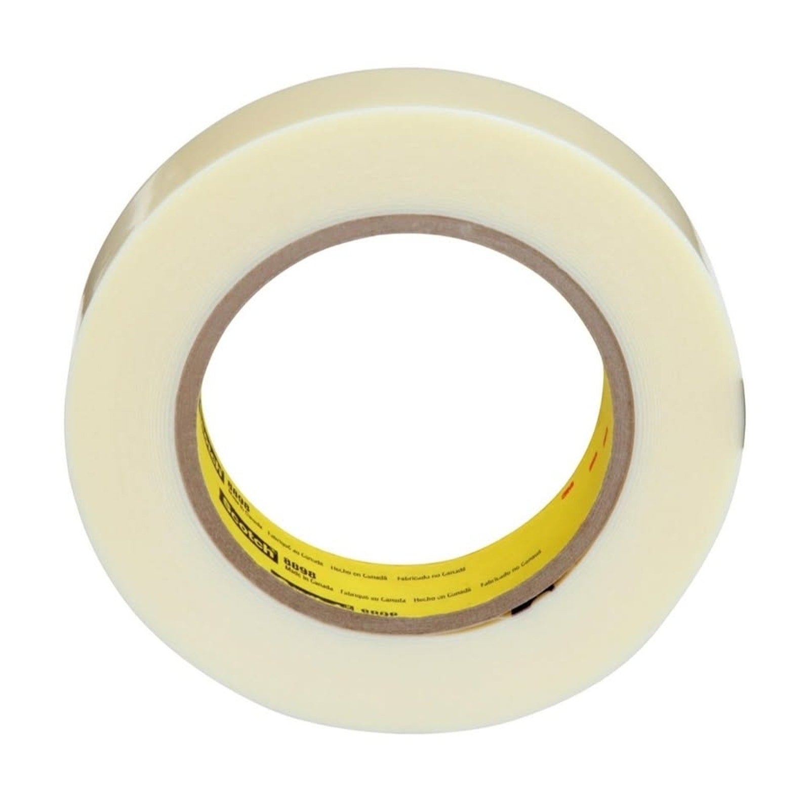 Scotch® Strapping Tape 8898, Ivory, 24 mm x 55 m, 4.6 mil, 36 rolls per case