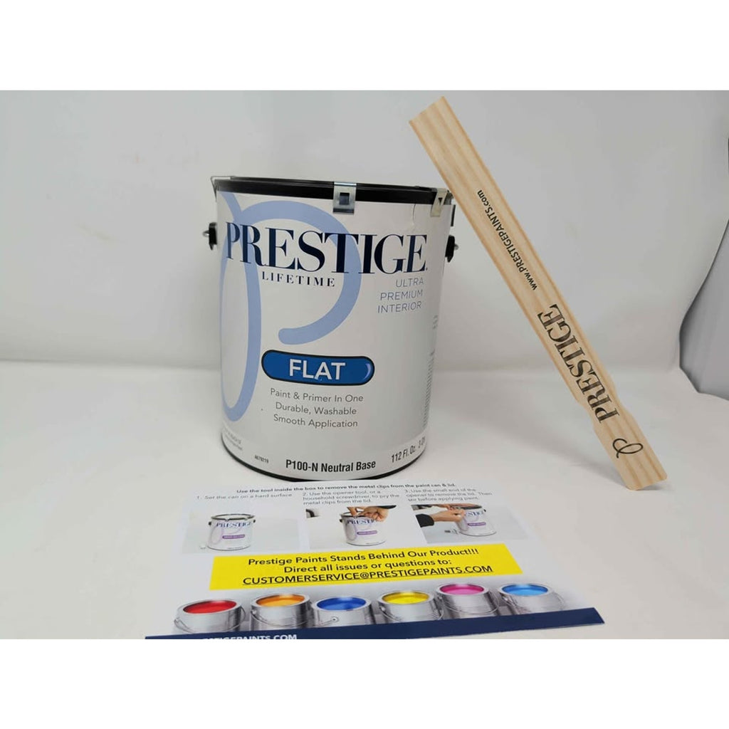 Prestige gallon de pintura. Cherry brandy. Interior paint and primer